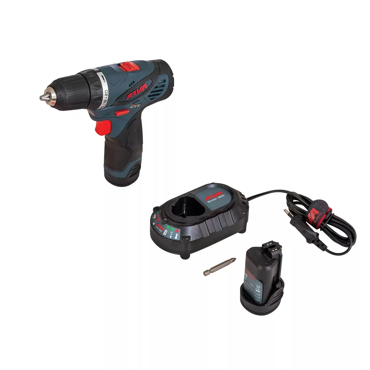 دریل پیچ گوشتی شارژی آروا مدل 5850