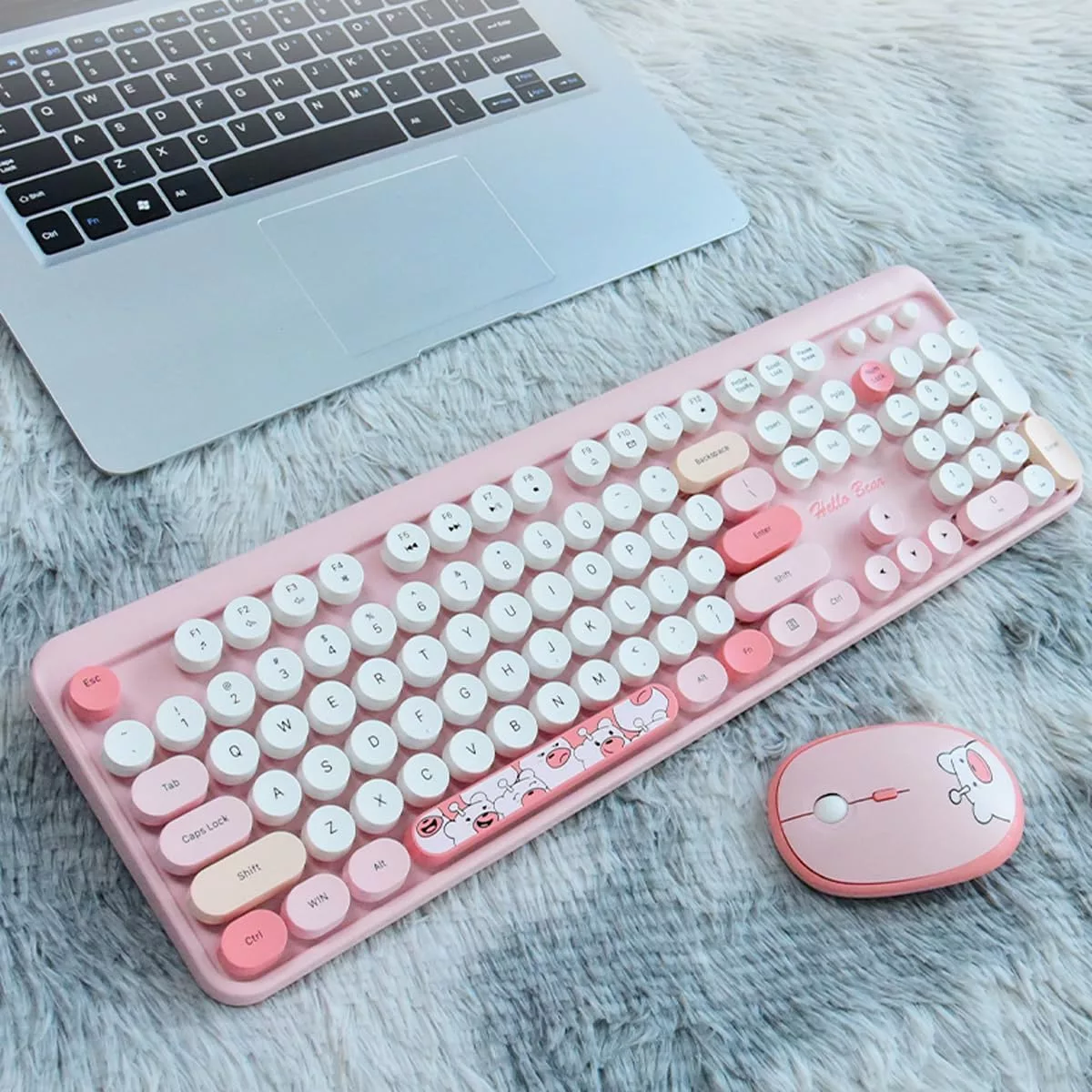 کیبورد و ماوس بی سیم کوتتسی مدل 84021