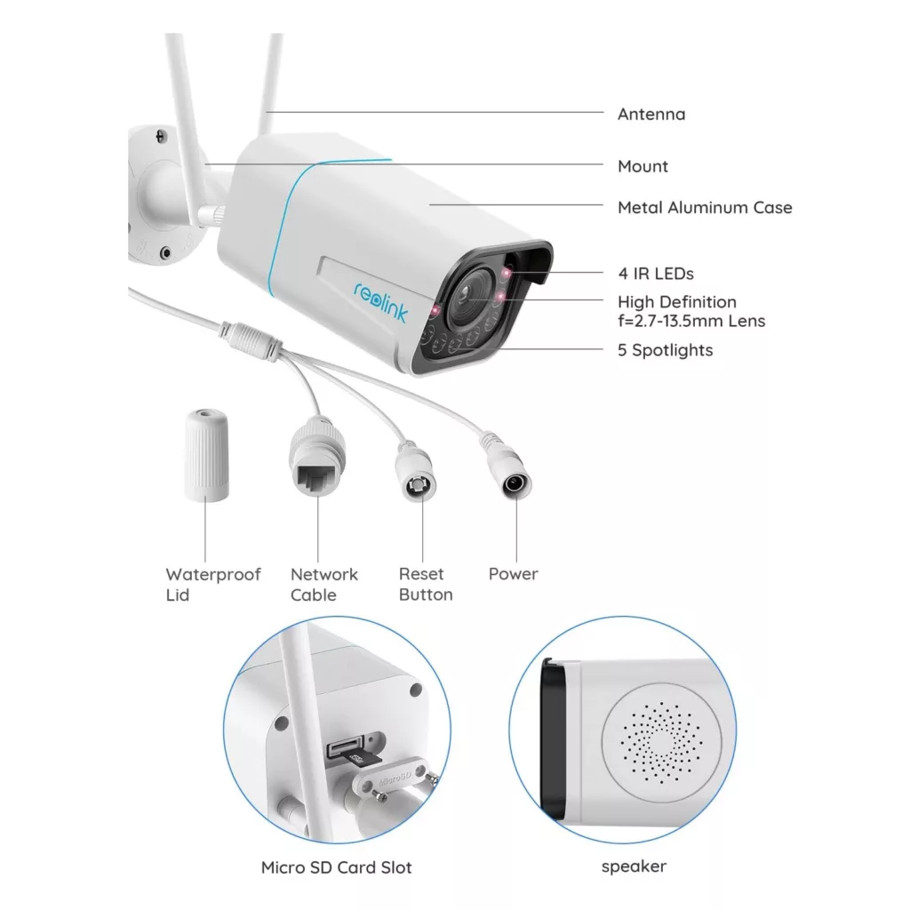 دوربین مداربسته ریولینک مدل RLC 511WA-5MP