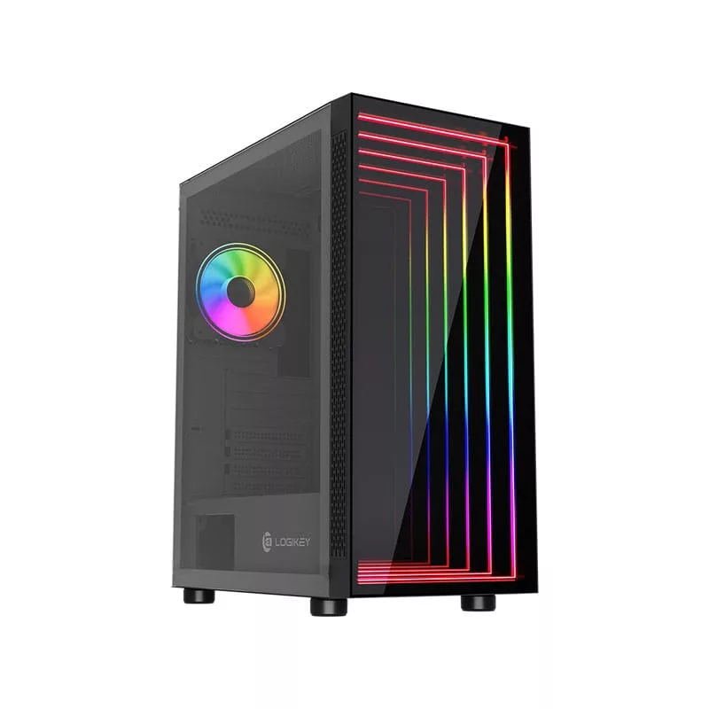 کیس کامپیوتر لاجی کی مدل LK-C481B