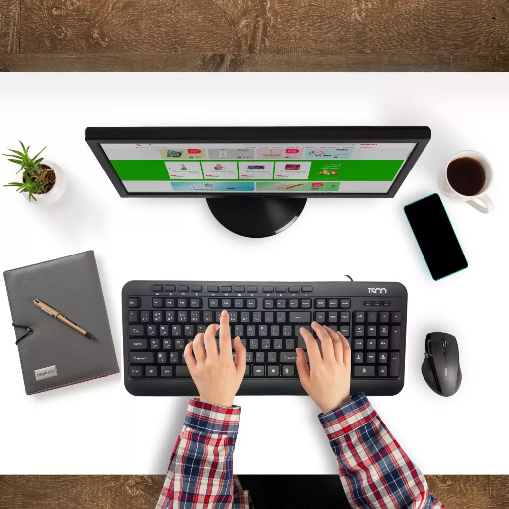 کیبورد تسکو مدل TKM 8011، سوئیچ ممبران، Full Size