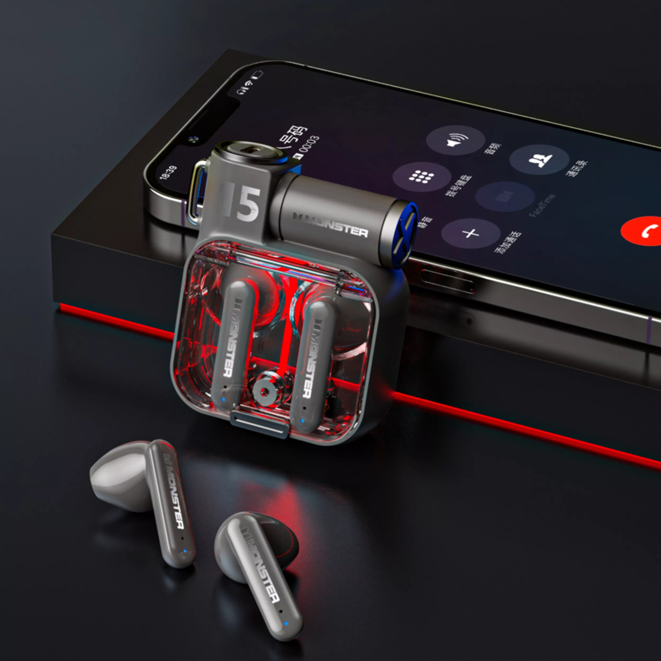 هدفون بلوتوثی مانستر مدل XKT15