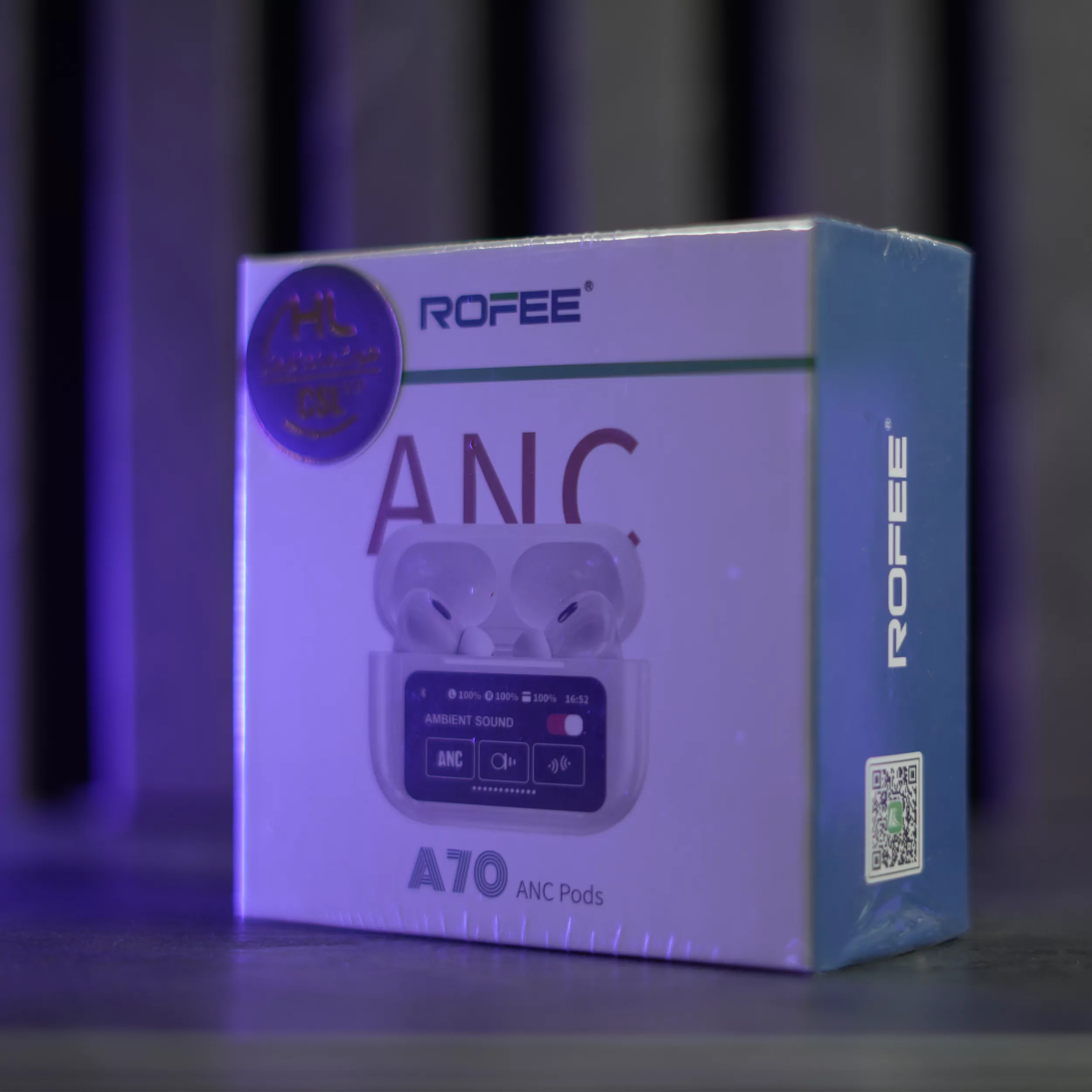 هدفون بلوتوثی روفی مدل A70 ANC POD CSL/ HL