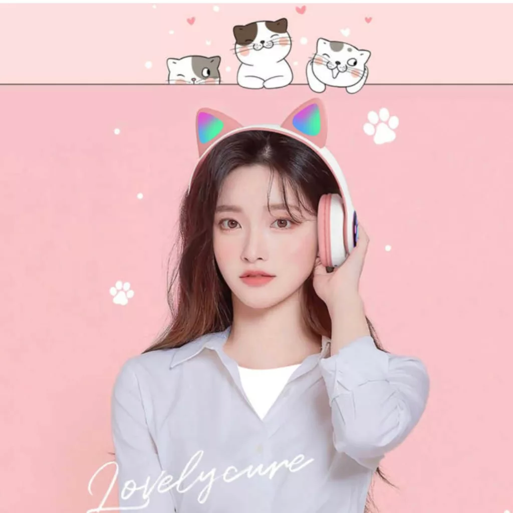 هدفون بی سیم مدل کت دیزاین STN-28 N2023