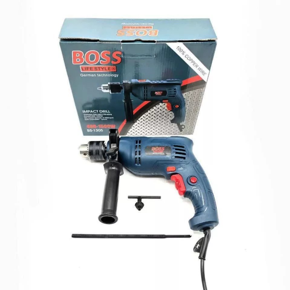دریل چکشی برقی 13 میلی متری 220 ولت باس مدل LIFE STYLE -1305