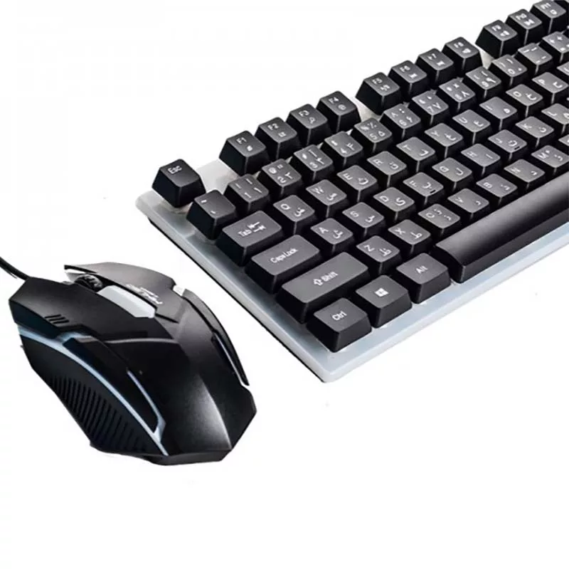 کیبورد و ماوس با سیم میکاسو مدل XK-01