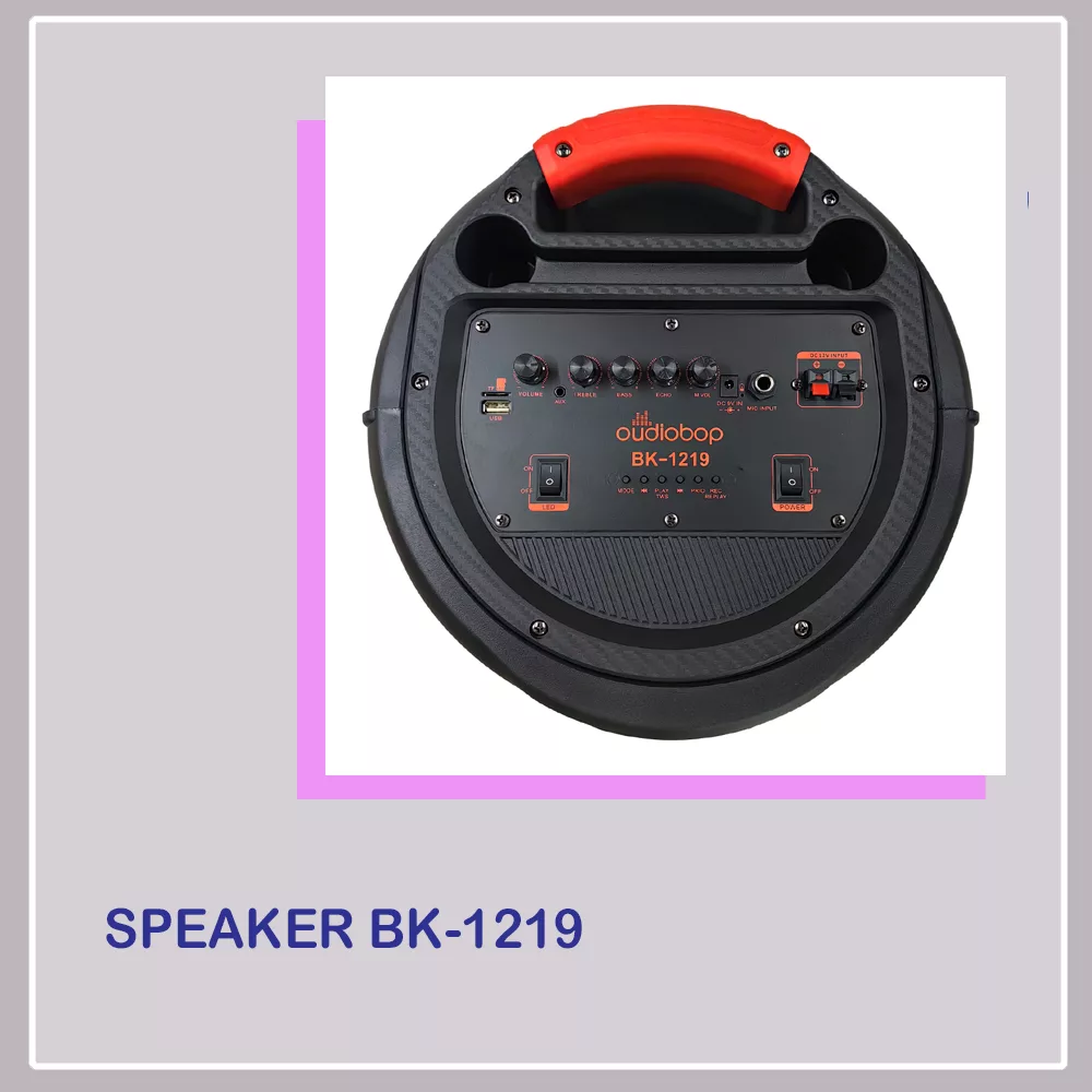 اسپیکر بلوتوثی اودیوبوپ مدل BK-1219