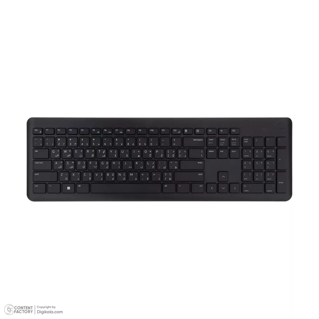 کیبورد و ماوس بی سیم دل مدل KM3322W
