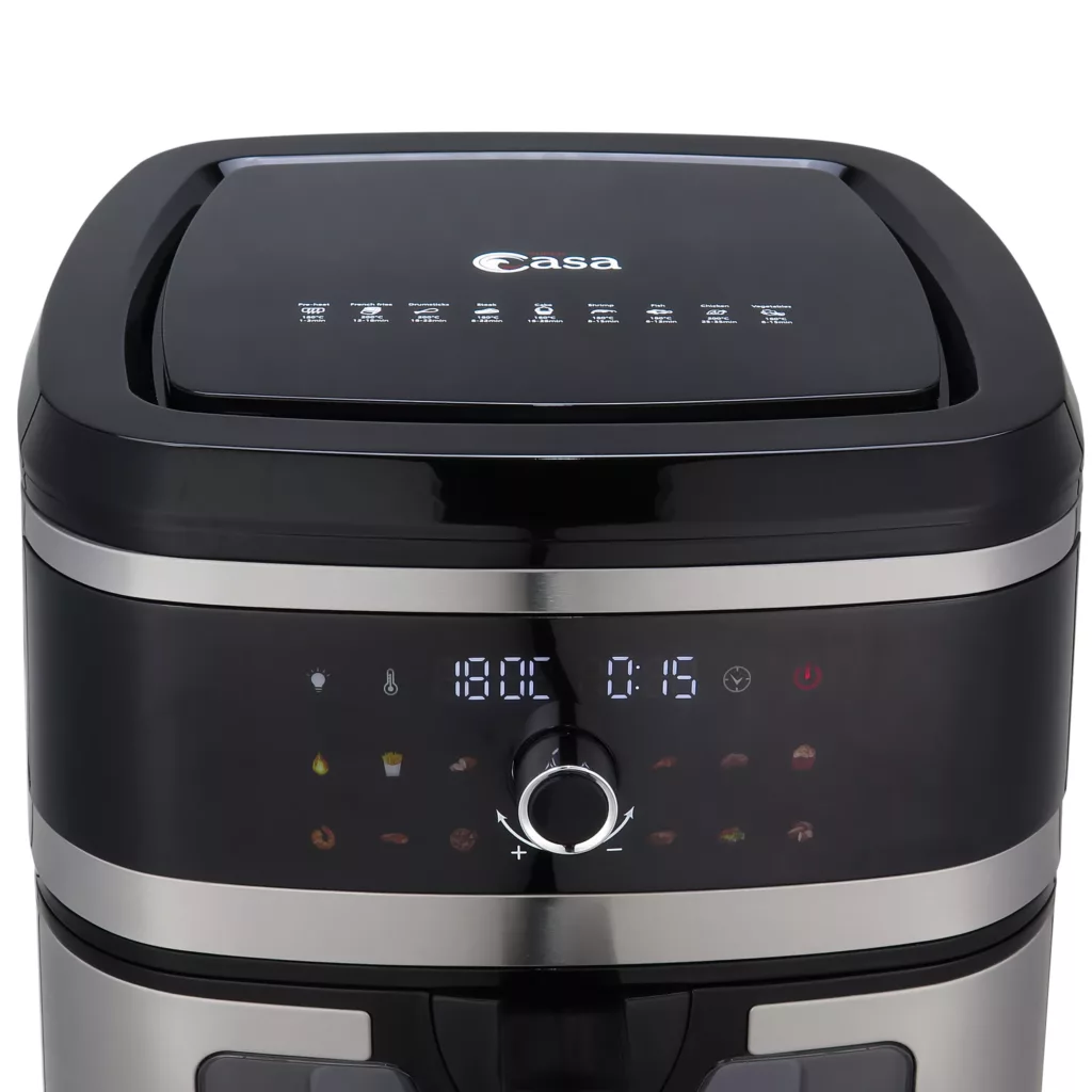 سرخ کن بدون روغن سوپر کاسا مدل دو المنته CA-117