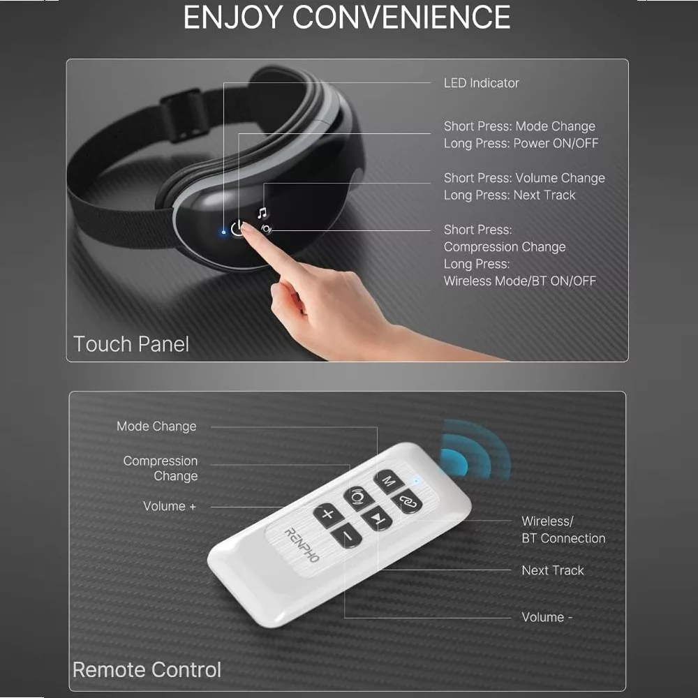 ماساژور چشم رنفو مدل Ec1