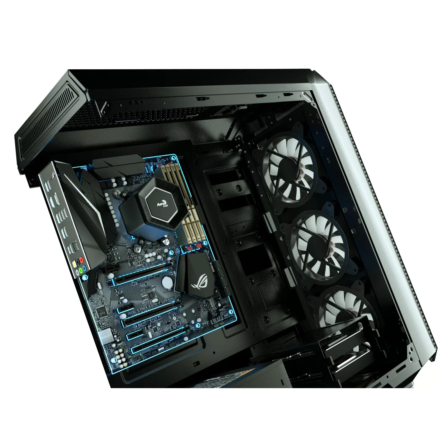 کیس کامپیوتر گیمینگ تسکو مدل GC-TA-4490