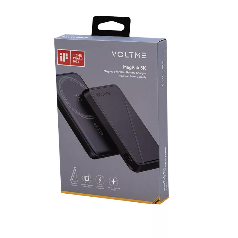 پاوربانک ولتمی مدل MagPack B2002 ظرفیت 5000 میلی آمپر ساعت