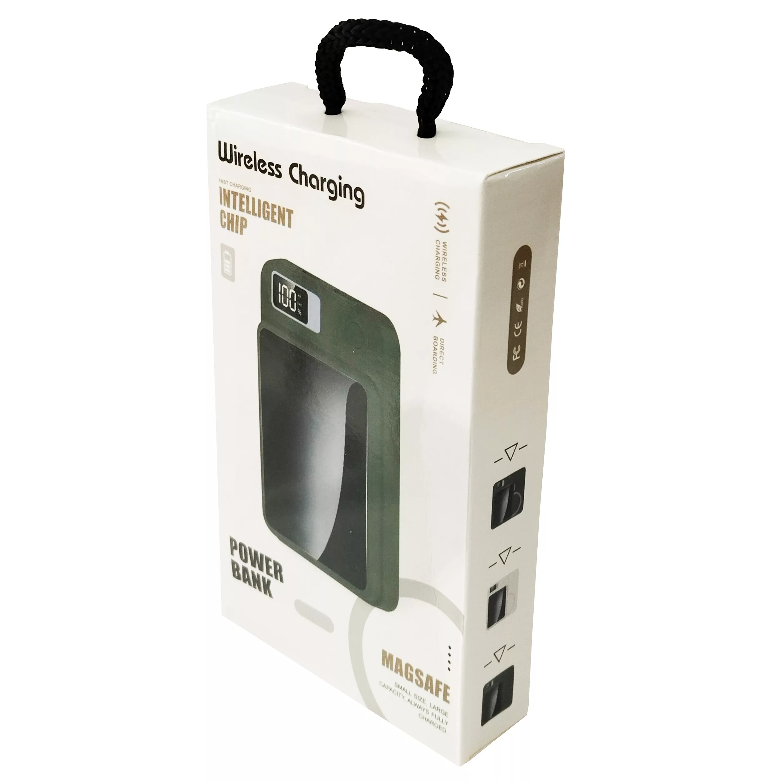 پاوربانک مدل Wireless charging ظرفیت 10000 میلی آمپر ساعت