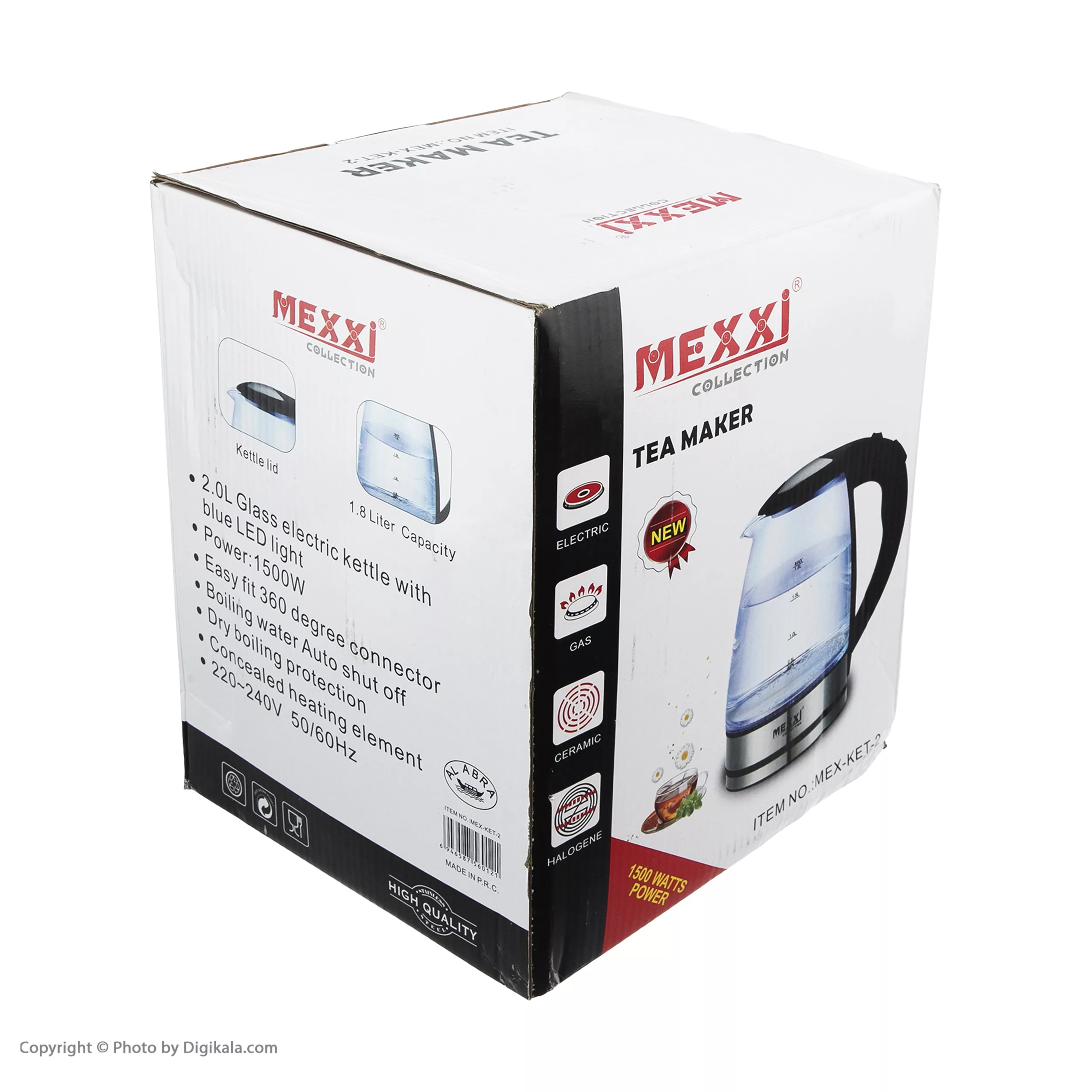 کتری برقی مکسی مدل MEX-KET-2