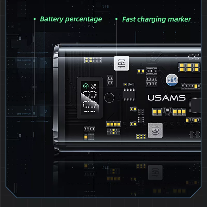 پاوربانک یوسمز مدل CD189 ظرفیت 9000 میلی آمپر