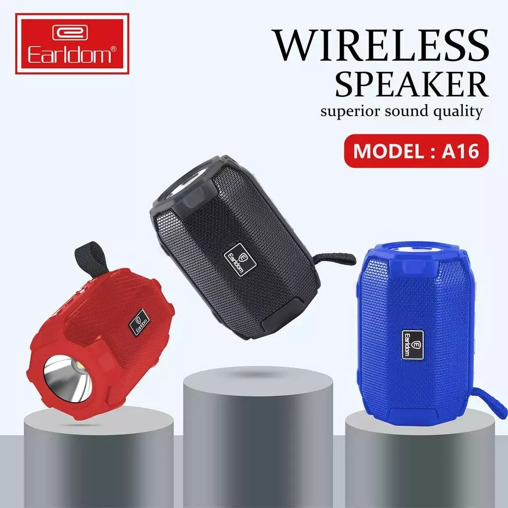 اسپیکر بلوتوثی ارلدام مدل a16