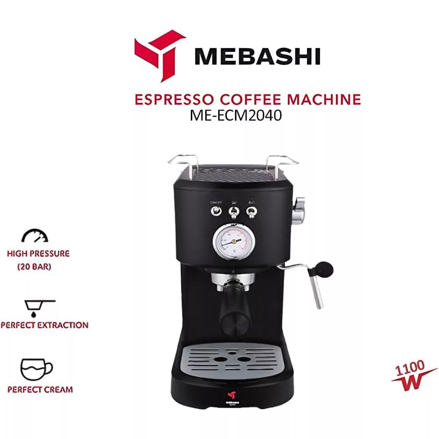 اسپرسو ساز مباشی مدل ME-ECM2040