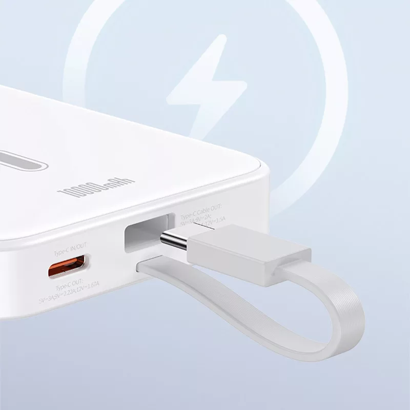 پاوربانک یوسمز مدل CD219 ظرفیت 10000 میلی آمپر ساعت