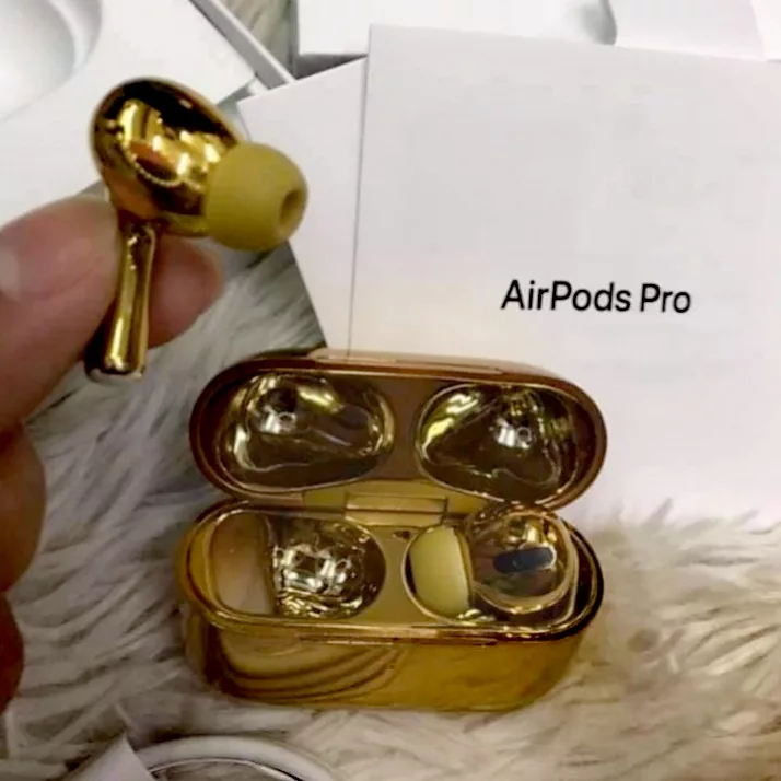 هدفون بلوتوثی مدل ایرپادز پرو NEW GLD