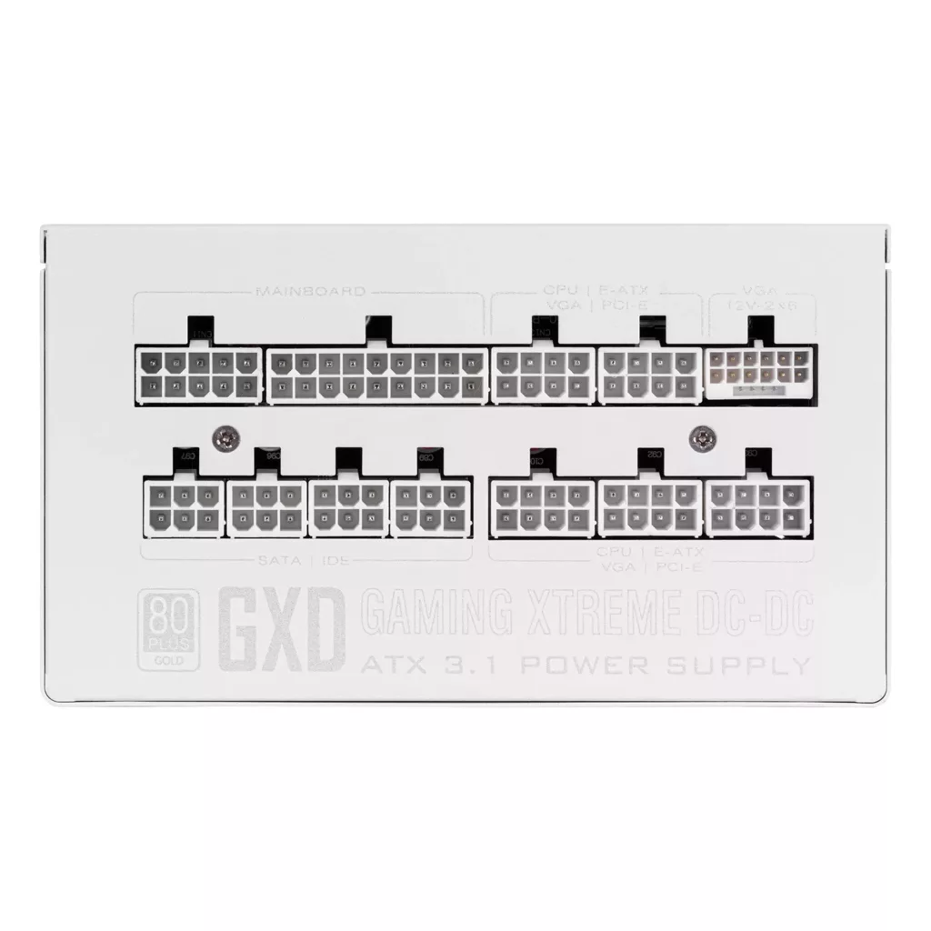 منبع تغذیه کامپیوتر 1000W وات گرین مدل GP1000B-GXD White (ATX 3.1)