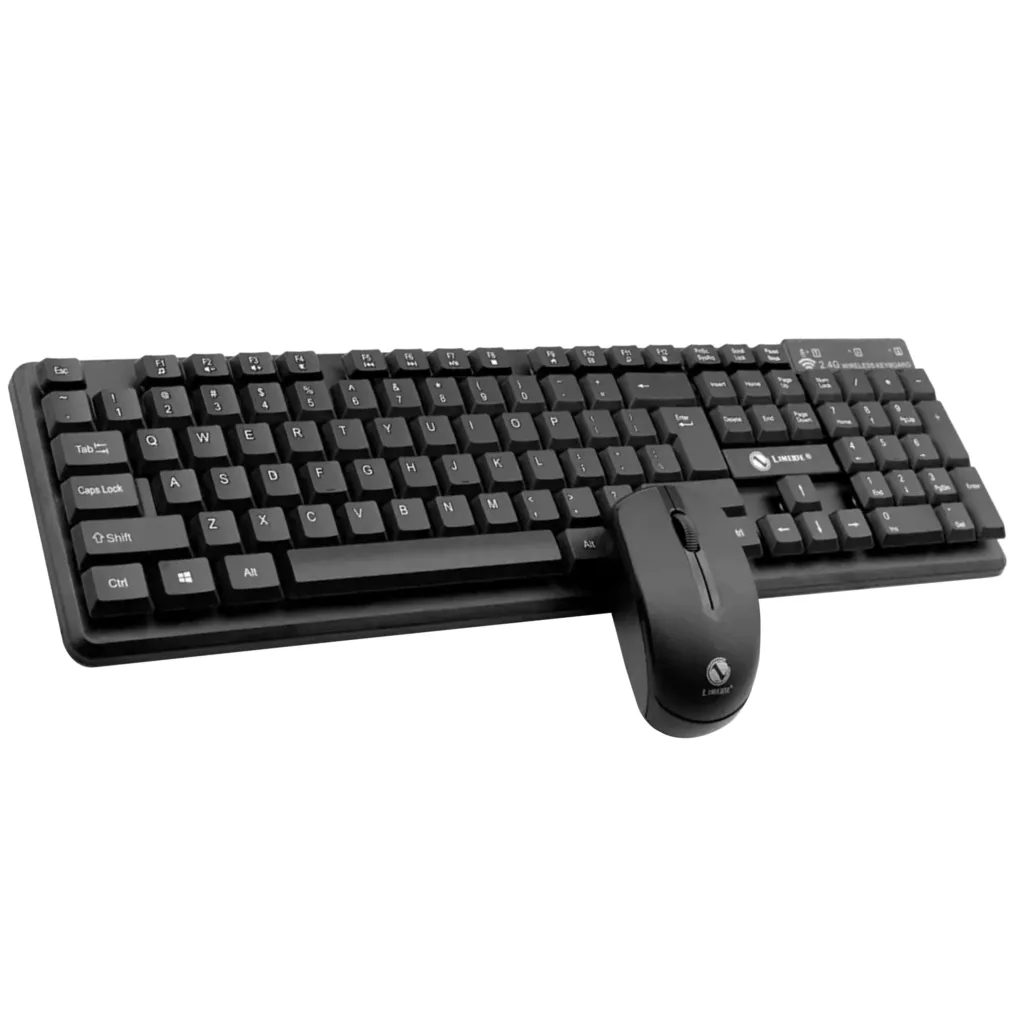 کیبورد و موس بی سیم لایماید مدل WIRELESS-W200 کد 2024