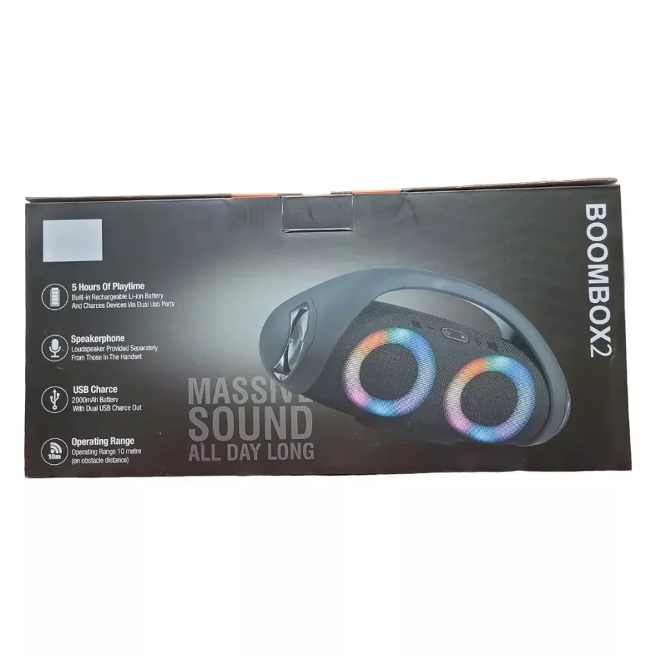اسپیکر بلوتوثی مدل boom box2