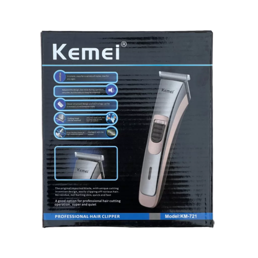 ماشین اصلاح موی سر و صورت شارژی کیمی مدل KM-721