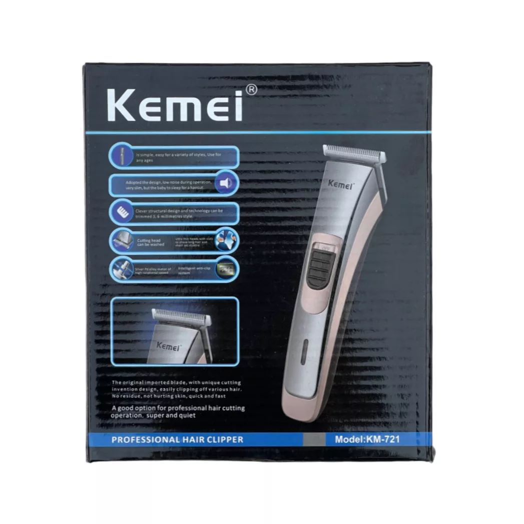 ماشین اصلاح موی سر و صورت شارژی کیمی مدل KM-721