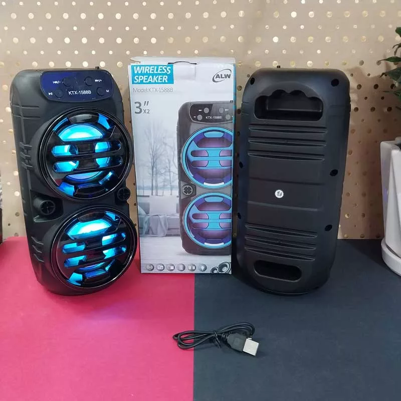 اسپیکر بلوتوثی قابل حمل ای ال دبلیو مدل KTX-1588B