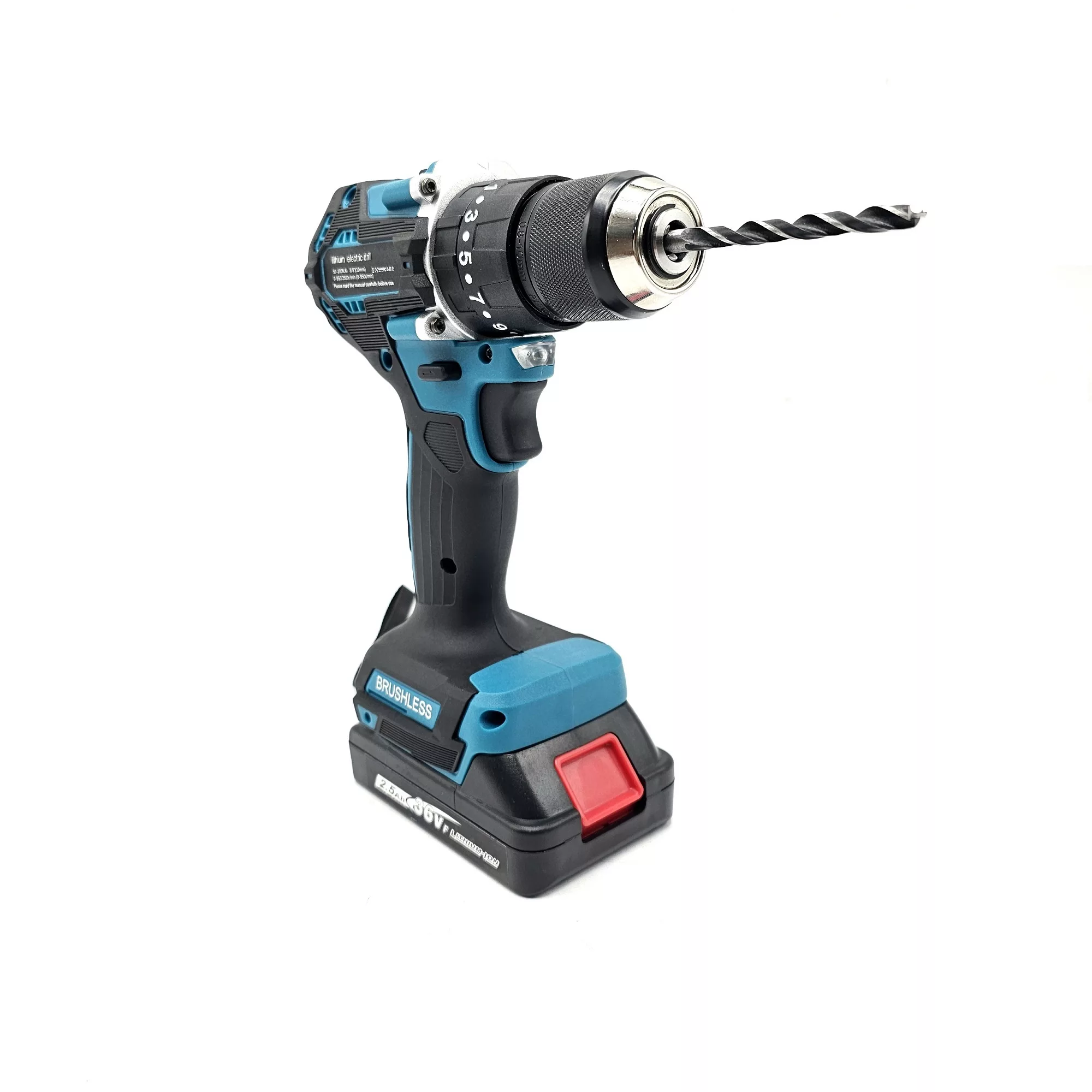 دریل چکشی صنعتی  مدل براشلس کد 2