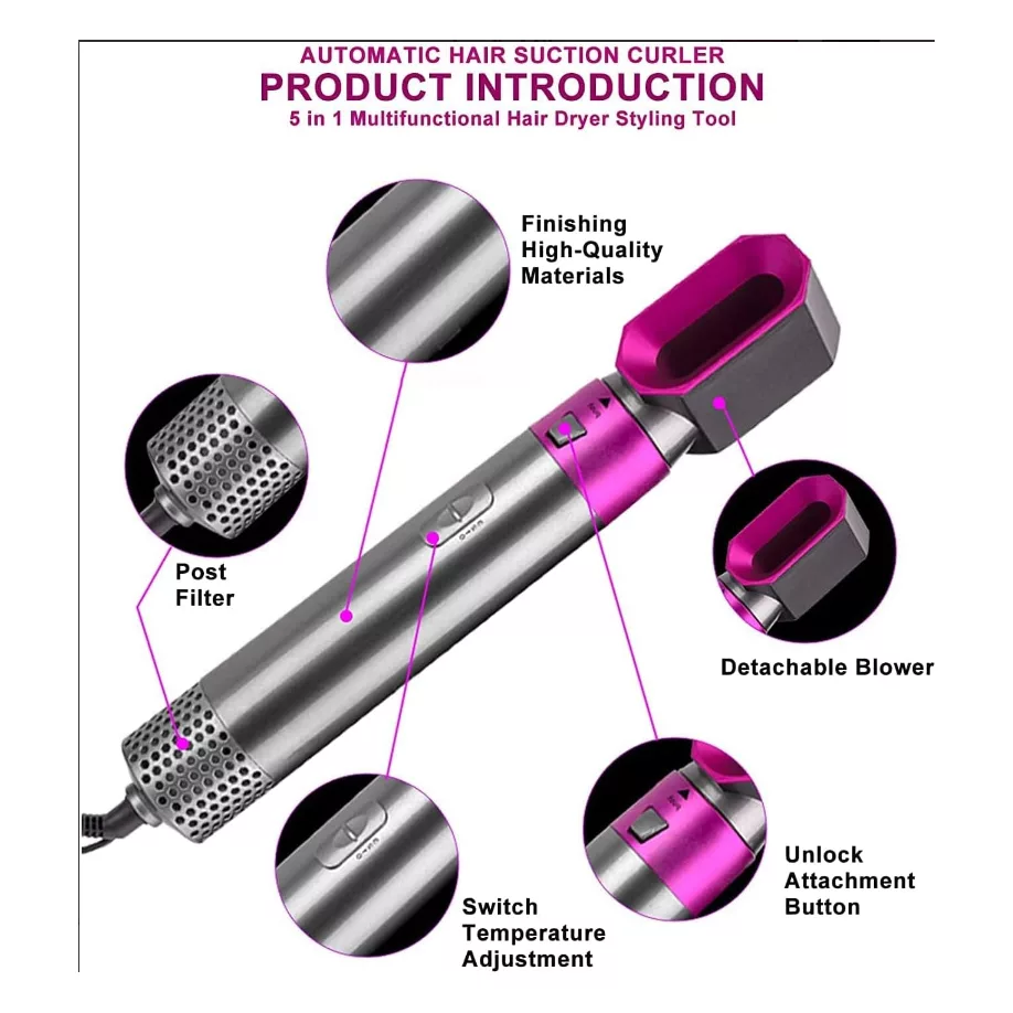 سشوار حرفه ای 1200 وات مدل T150-air-rap