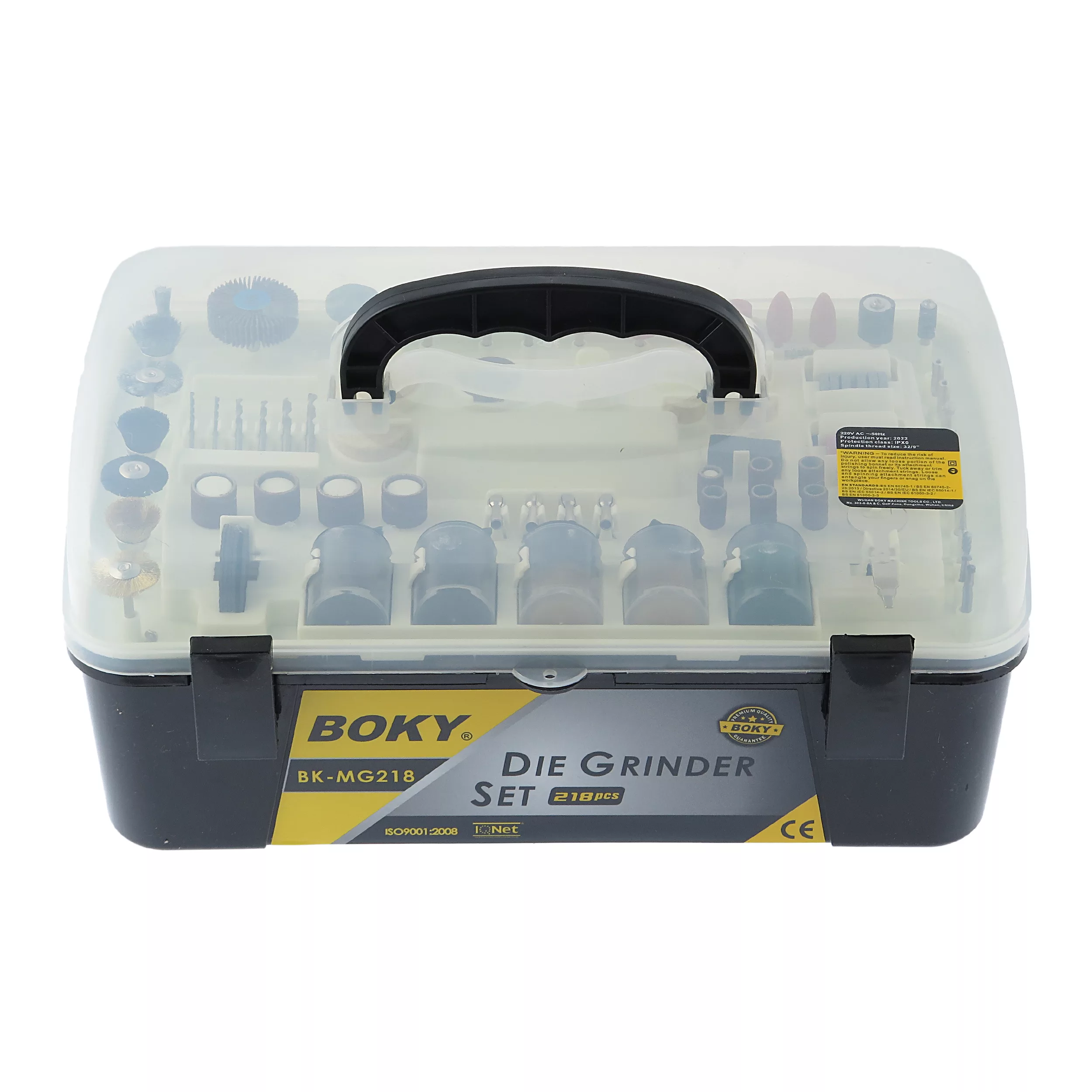 فرز انگشتی مینیاتوری بوکی مدل BK-MG218-220W مجموعه 218 عددی