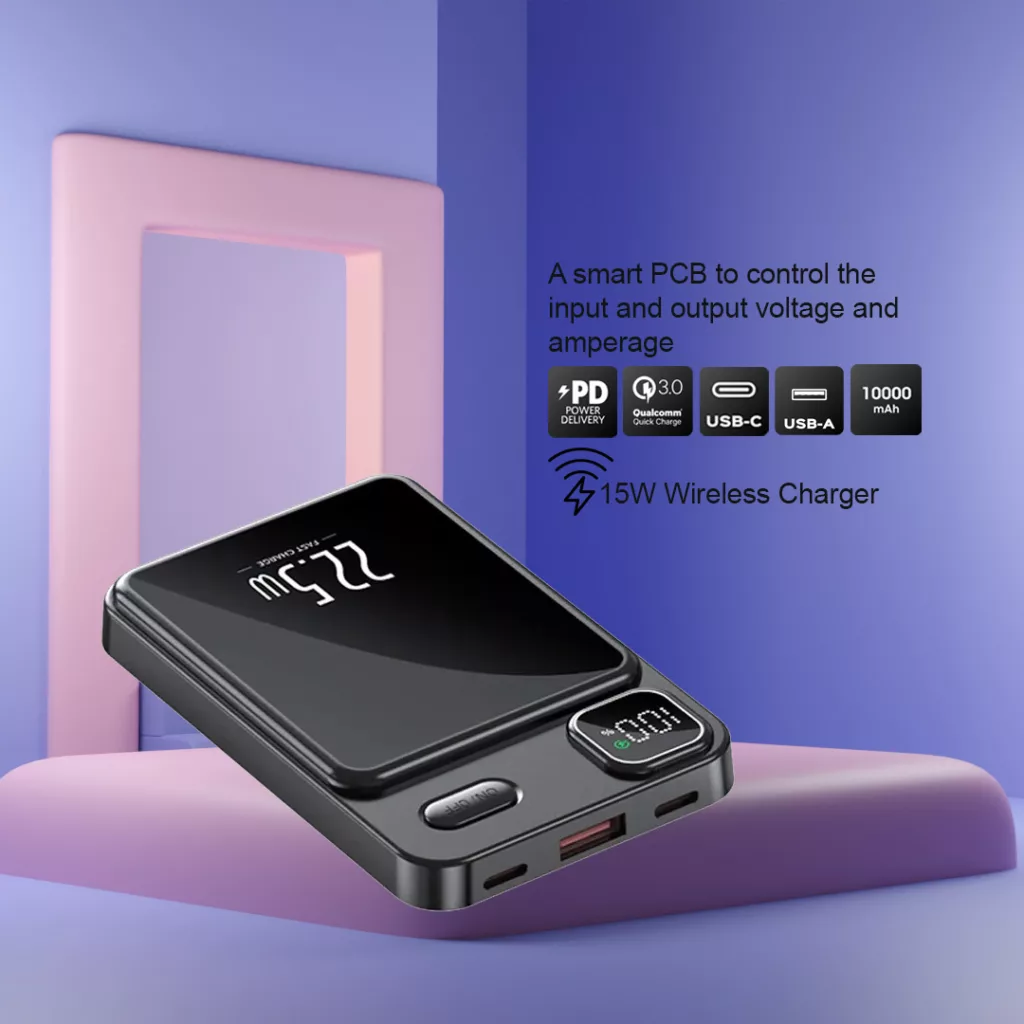 پاوربانک بنیوس مدل BE-PB06 ظرفیت 10000 میلی آمپر ساعت