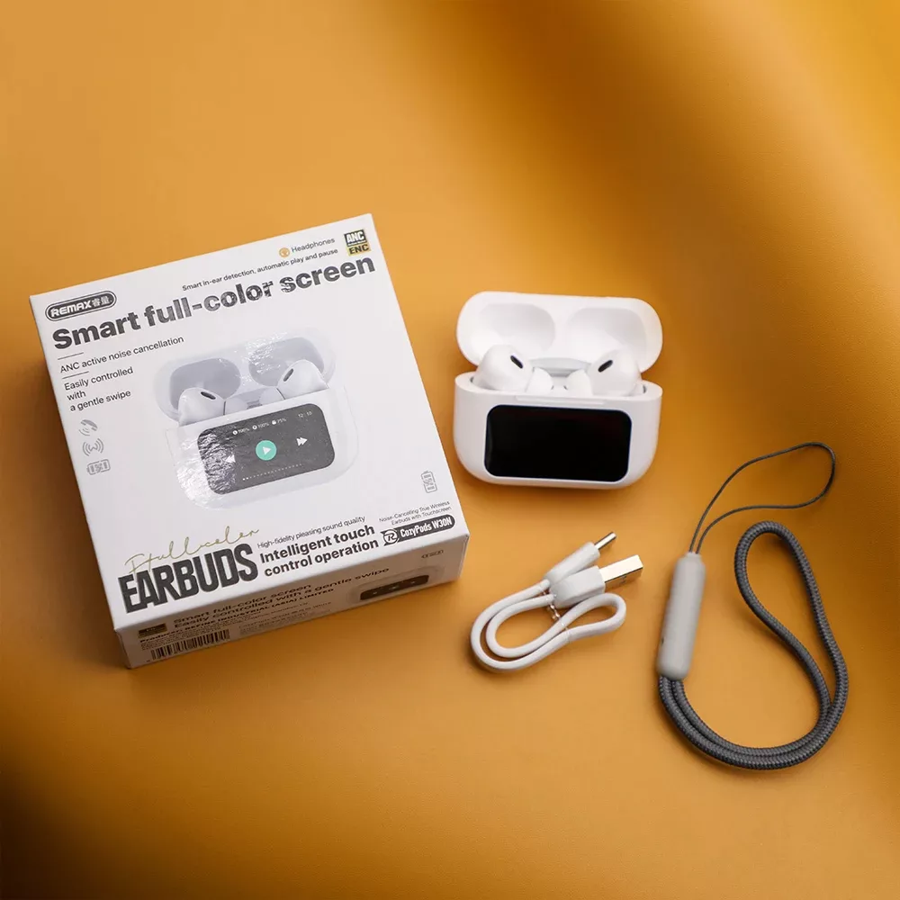 هدفون بلوتوثی ریمکس مدل CozyPods W30N