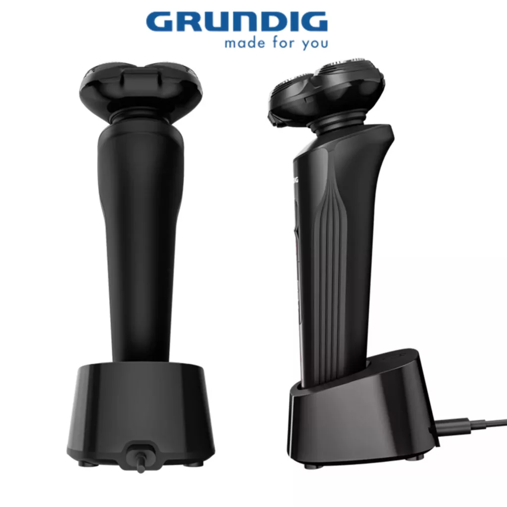 ماشین اصلاح موی صورت شارژی گروندیگ مدل MS 9130 به همراه مو زن گوش و بینی گروندیگ مدل MT 3810