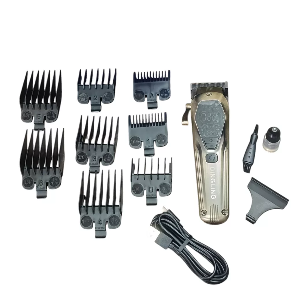 ماشین اصلاح موی سر و صورت شارژی دینگ لینگ مدل RF-1992