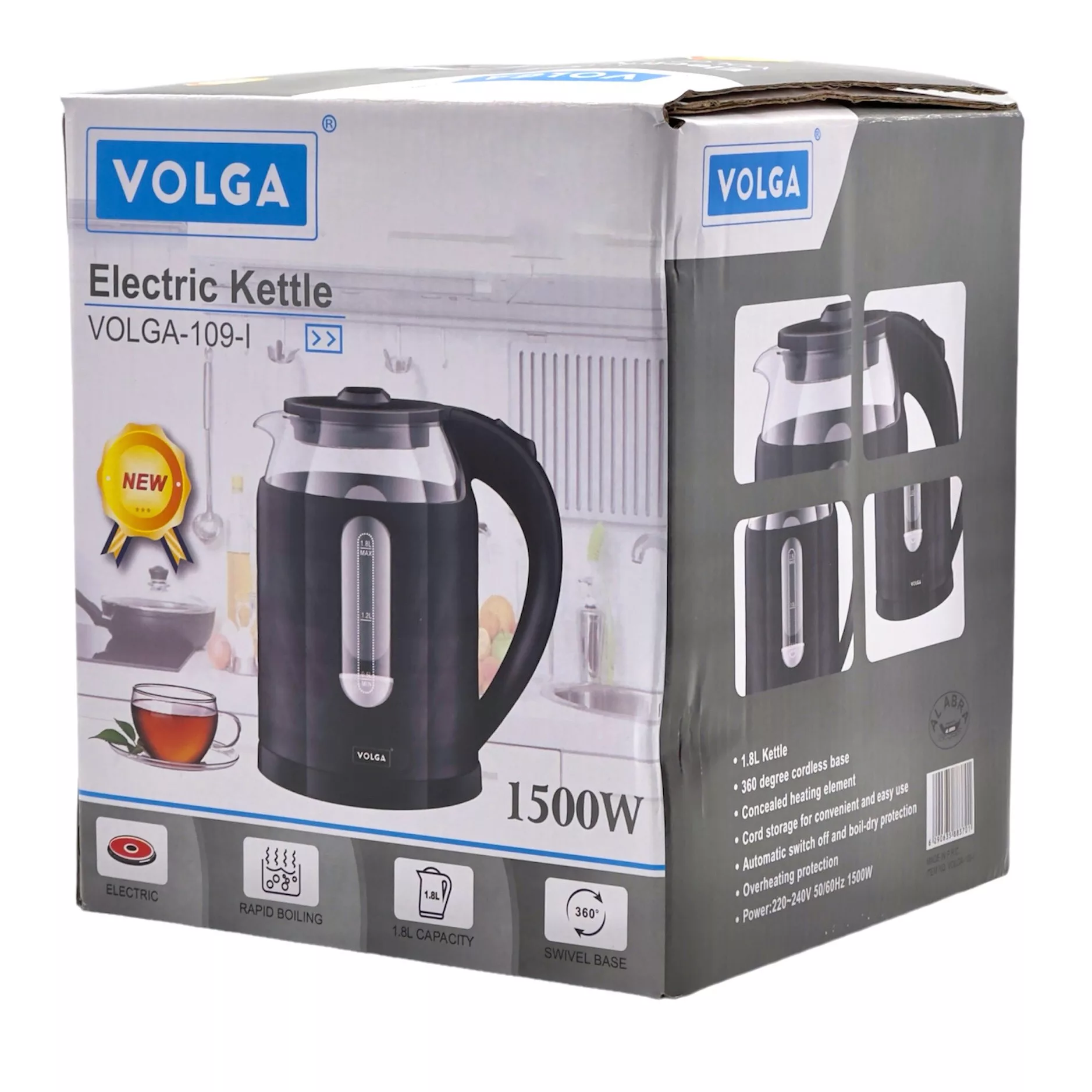 کتری برقی ولگا مدل VOLGA-109-I