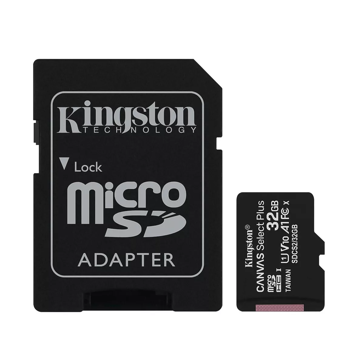 کارت حافظه microSDXC کینگستون مدل CANVAS کلاس 10 استاندارد UHS-I U1 سرعت 100MBps ظرفیت 32 گیگابایت به همراه آداپتور SD کارت حافظه microSDXC کینگستون مدل CANVAS کلاس 10 استاندارد UHS-I U1 سرعت 100MBps ظرفیت 32 گیگابایت به همراه آداپتور SD