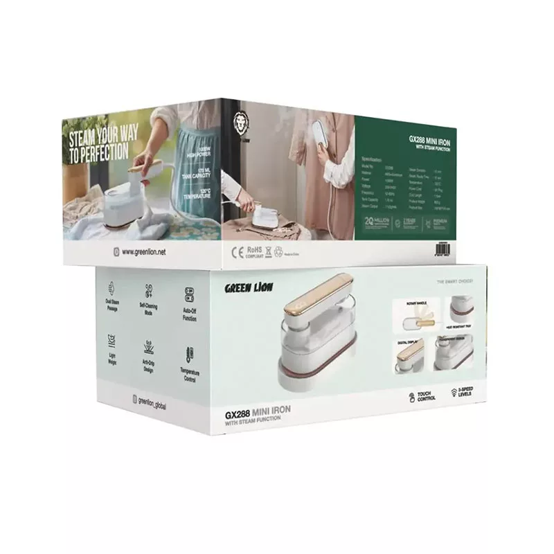 اتو بخار 1000 وات گرین لاین مدل GX288