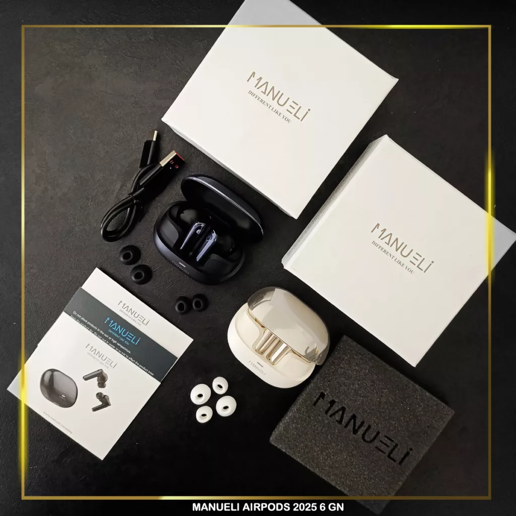 هدفون بلوتوثی مانوئلی مدل AIRPOD2025 6 GN