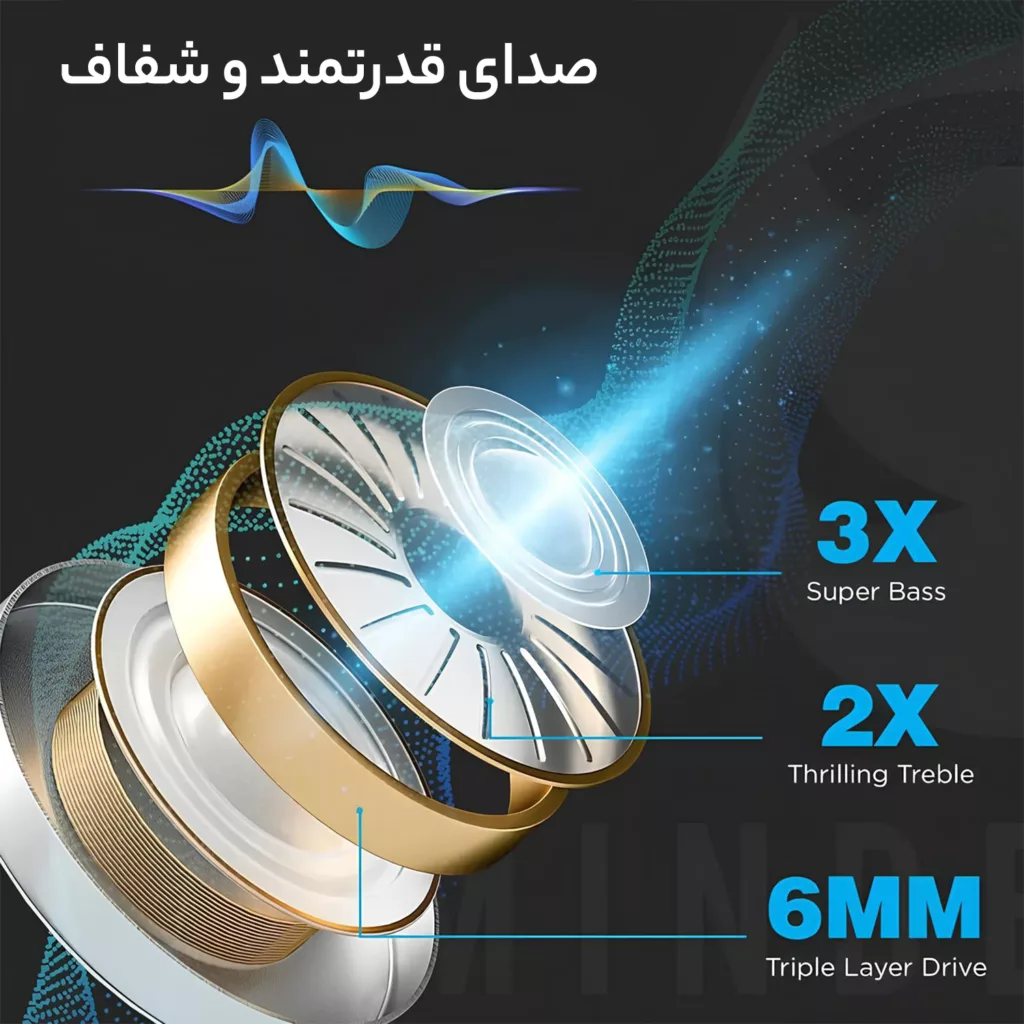 هدفون بلوتوثی مدل MＱ80.v5.3