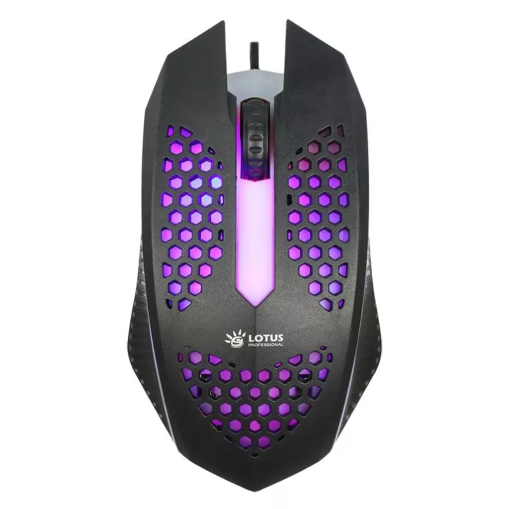 ماوس مخصوص بازی لوتوس مدل RGB-6W کد 2024
