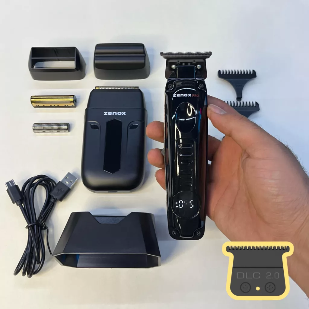 ماشین اصلاح موی صورت و بدن شارژی زیناکس مدل ZX-124 و ماشین اصلاح موی صورت شارژی مدل ZX-311