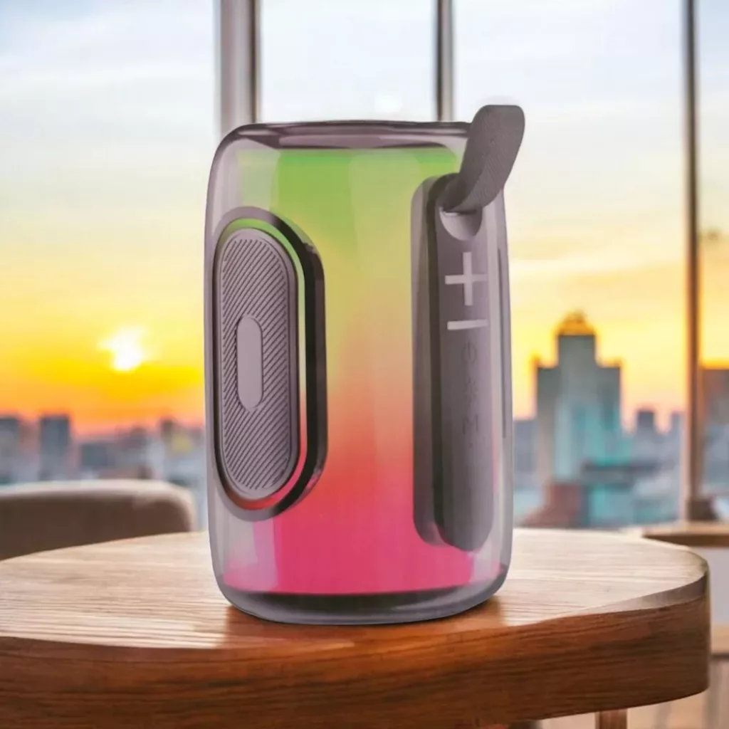 اسپیکر بلوتوثی قابل حمل مدل R-G-B LIGHT- up