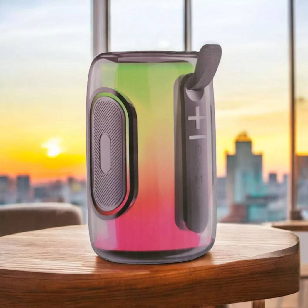 اسپیکر بلوتوثی قابل حمل مدل R-G-B LIGHT- up