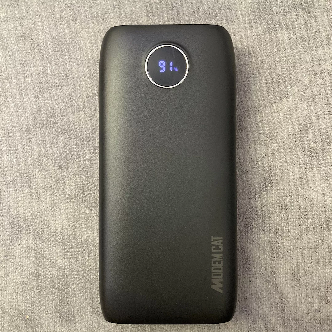 پاوربانک مودم کت مدلmob 012 ظرفیت 20000 میلی آمپر ساعت