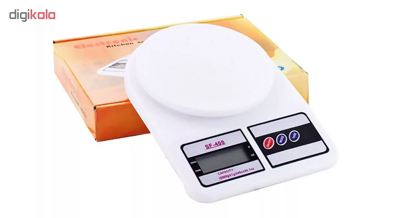 ترازو آشپزخانه مدل SF-400 به همراه یک عدد پوست کن ایرسا مدل 0811