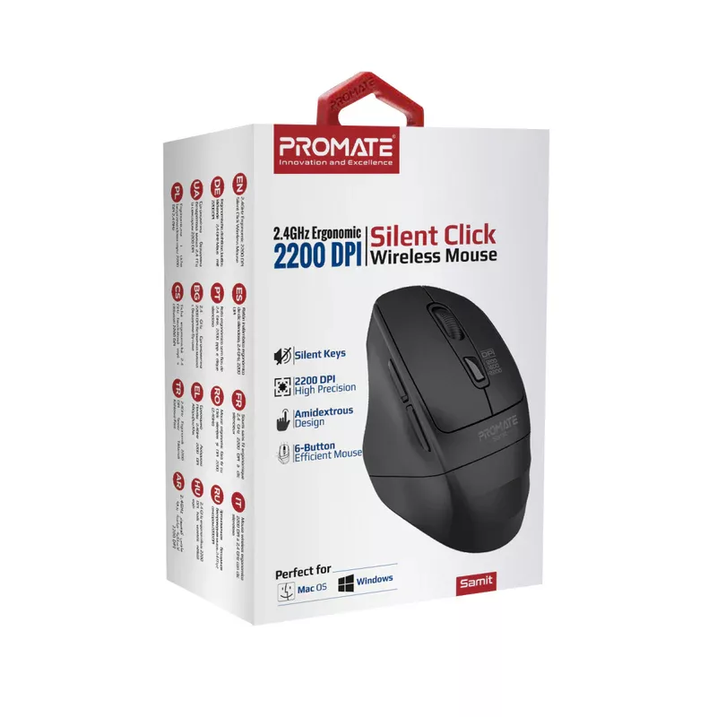 ماوس بی سیم پرومیت مدل SAMIT