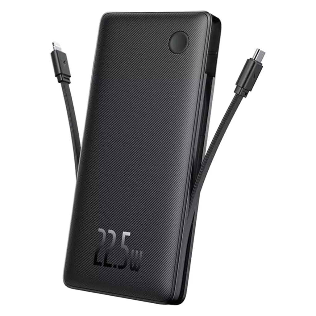 پاوربانک باسئوس مدل Airpow Lite PPAP2-10A ظرفیت 10000 میلی آمپر ساعت