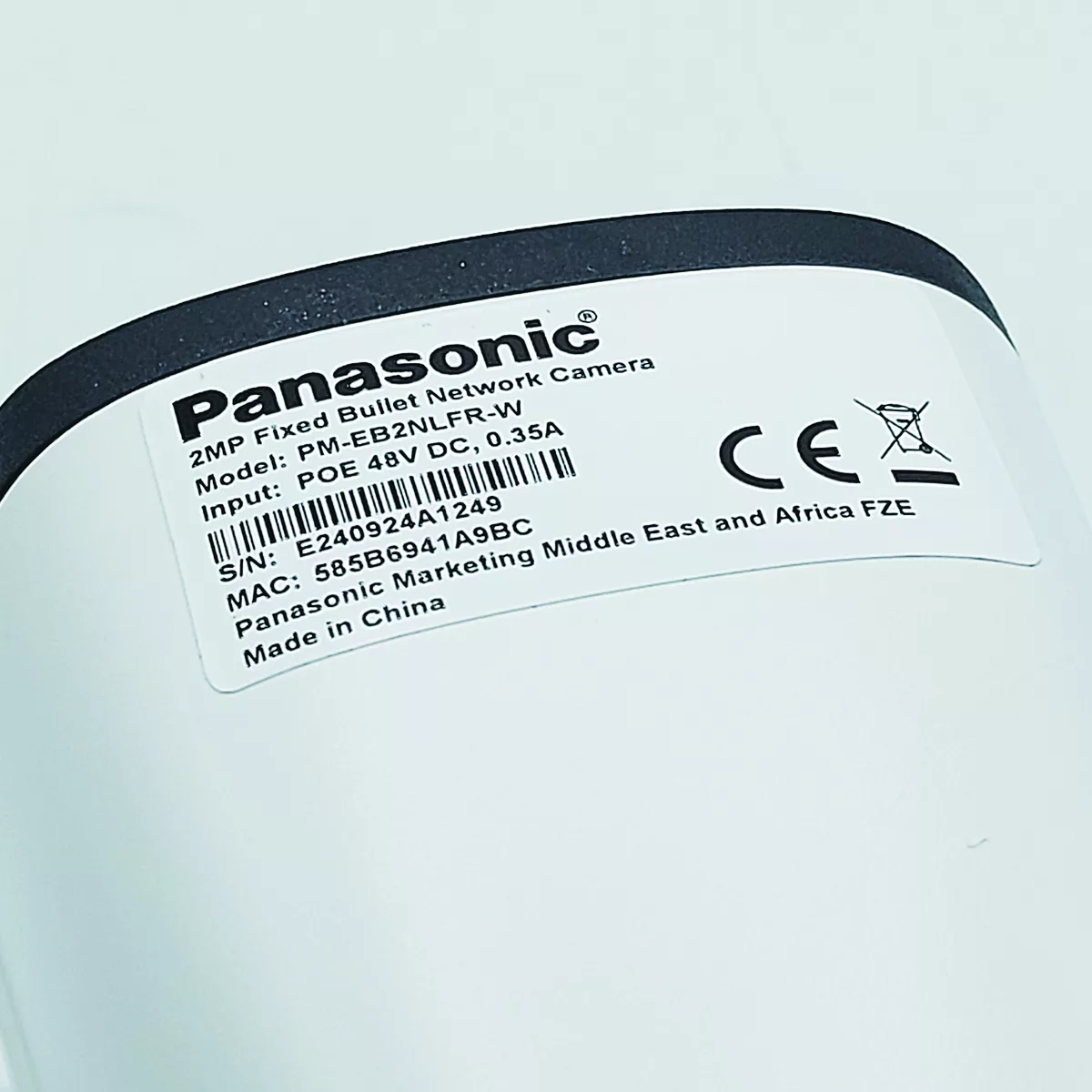 دوربین مداربسته تحت شبکه پاناسونیک مدل PM-EB2NLFR-W